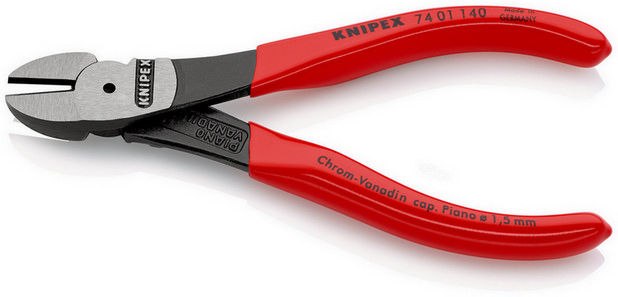Štípací kleště Knipex 74 01 140 stranové 140mm