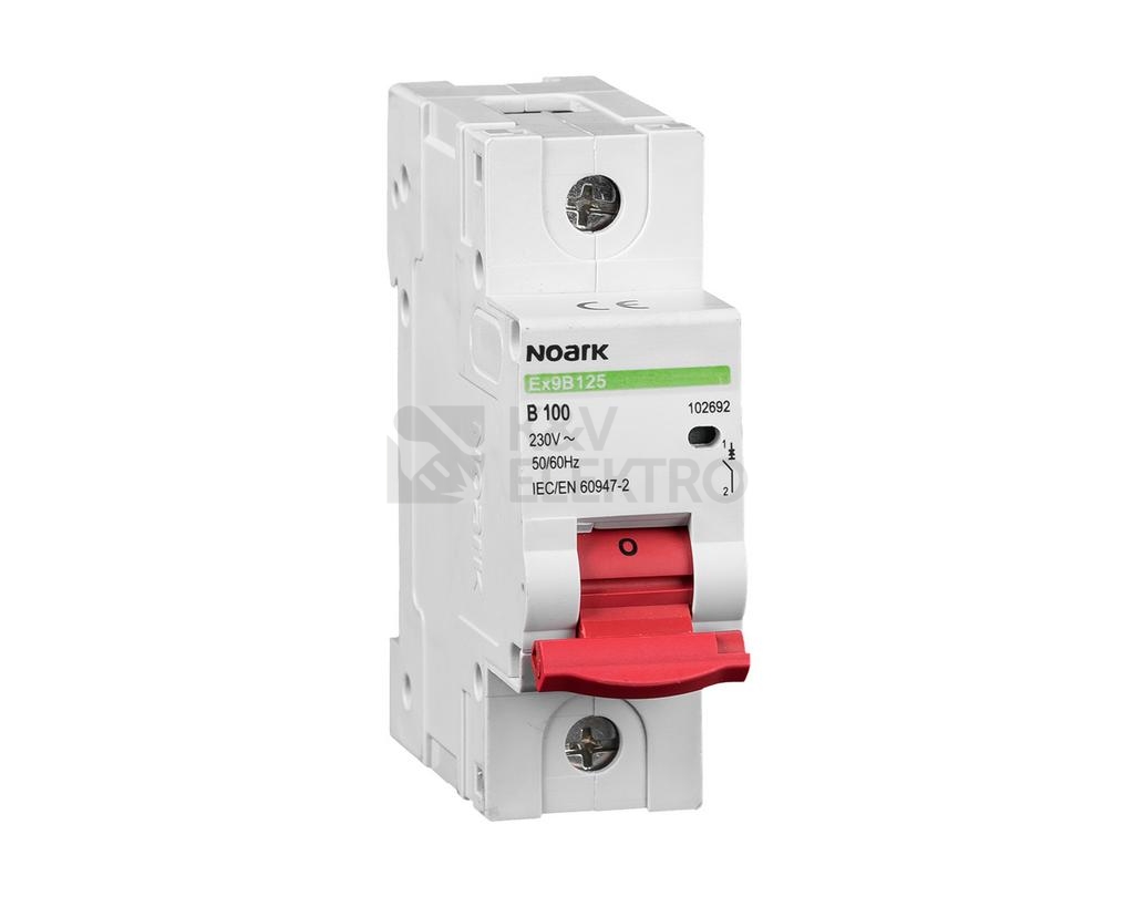 Obrázek produktu Jistič NOARK Ex9B125 1P C80A 102701 0