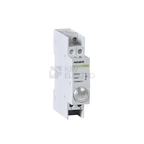 Signálka LED NOARK Ex9PD1w 230V AC/DC bílá 102453