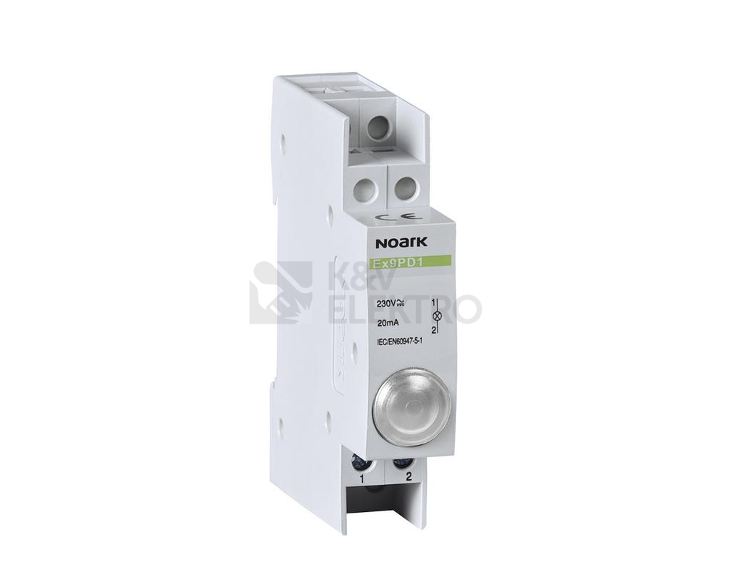 Obrázek produktu Signálka LED NOARK Ex9PD1w 230V AC/DC bílá 102453 0