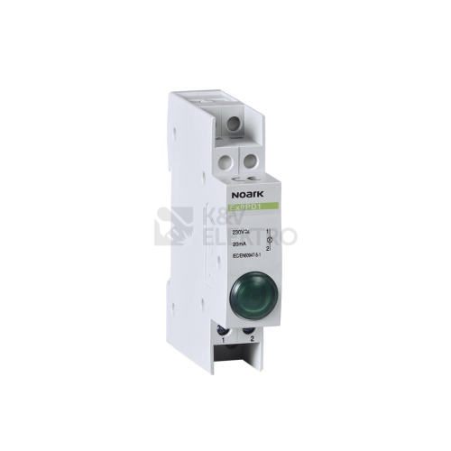 Signálka LED NOARK Ex9PD1g 230V AC/DC zelená 102443