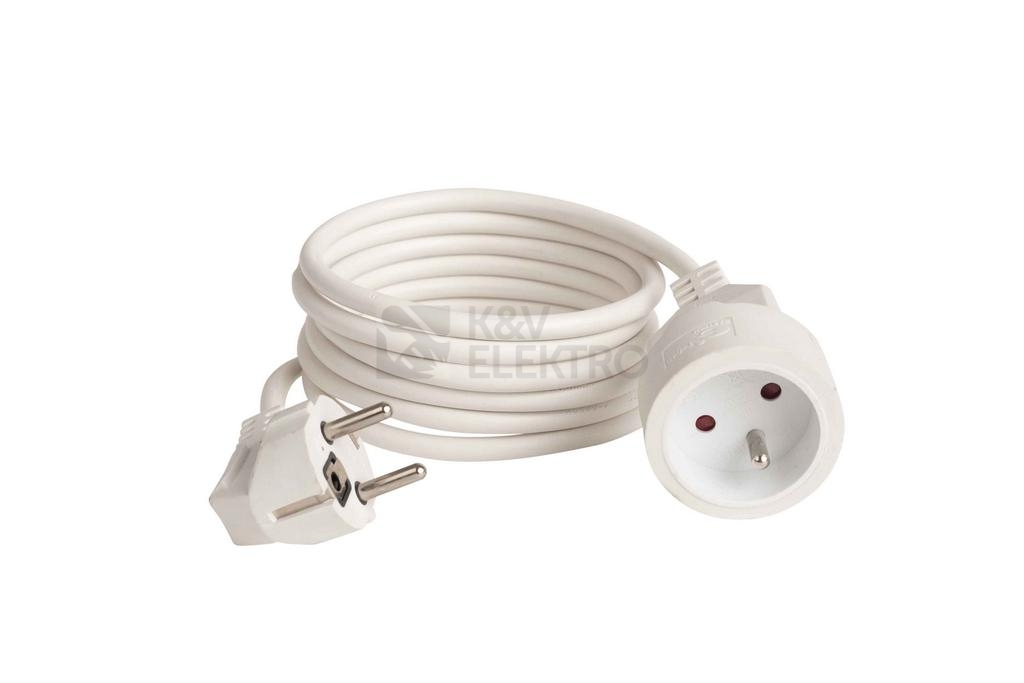 Obrázek produktu Prodlužovací kabel Bachmann 3m/1zásuvka 3x1,0 bílá 0