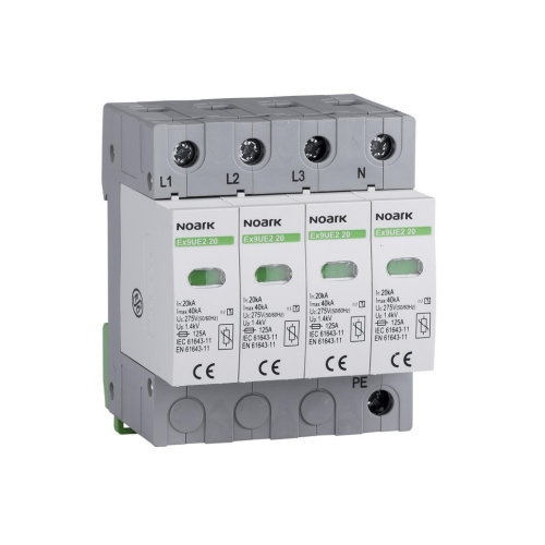 Svodič přepětí NOARK Ex9UE2 20 4P 275 C 103357