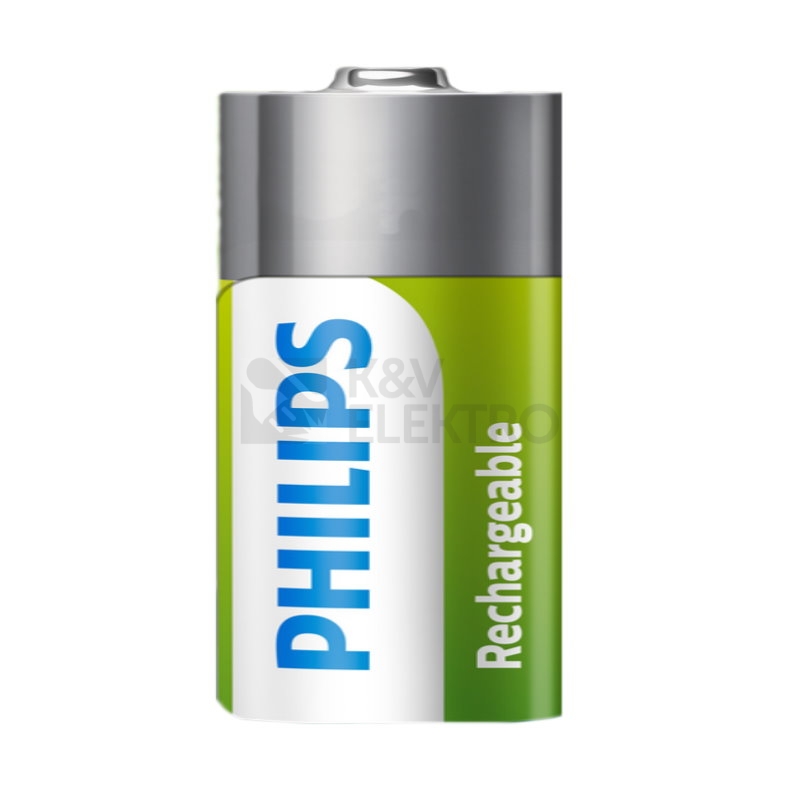 Obrázek produktu Nabíjecí baterie D Philips Multilife HR20 R20B2A300/10 3000mAh NiMH (blistr 2ks) 1
