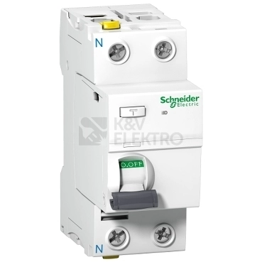 Obrázek produktu Proudový chránič Schneider Electric Acti9 iID 2P 40A 30mA A A9Z21240 0