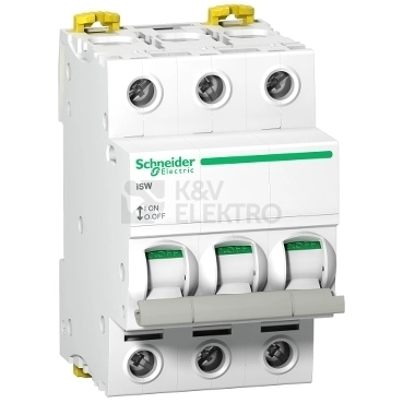 Obrázek produktu Instalační vypínač Schneider Electric Acti9 ISW 3P 63A A9S65363 0