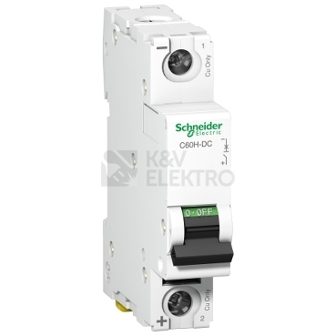 Obrázek produktu JISTIC C60H-DC 1P 10A C 250V DC A9N61508 0