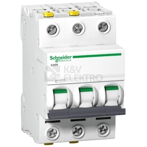 Jistič Schneider Electric Acti9 iC60H 3P 50A C A9F04350