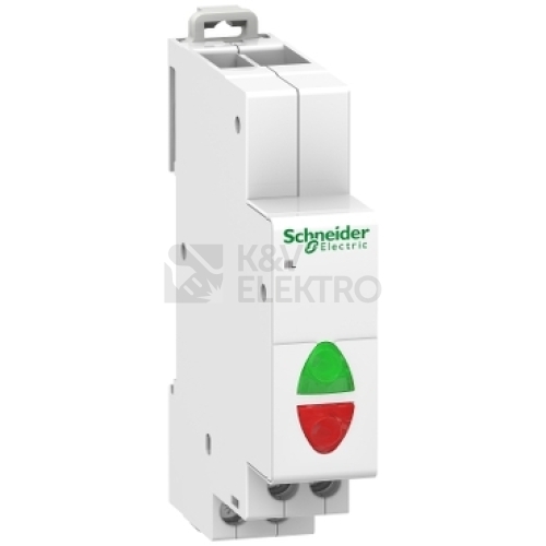 Signálka LED červená/zelená Schneider Electric Acti 9 iIL A9E18325