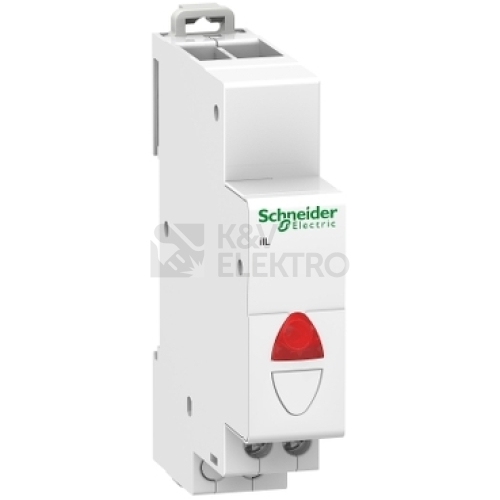 Signálka LED červená Schneider Electric Acti 9 iIL A9E18321