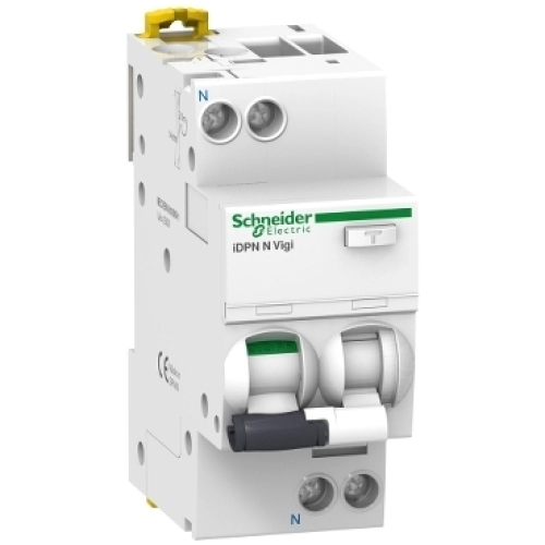 Proudový chránič s jističem Schneider Electric Acti9 iDPN N 16A C 30mA A A9D32616