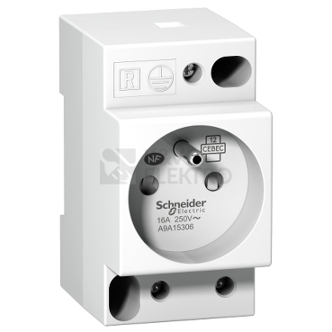 Obrázek produktu Zásuvka na DIN lištu Schneider Electric Acti9 iPC A9A15306 230V/16A 0