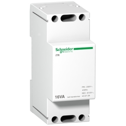 Levně Zvonkový transformátor Schneider Electric Acti9 iTR 16VA 230V/8-12VAC A9A15212