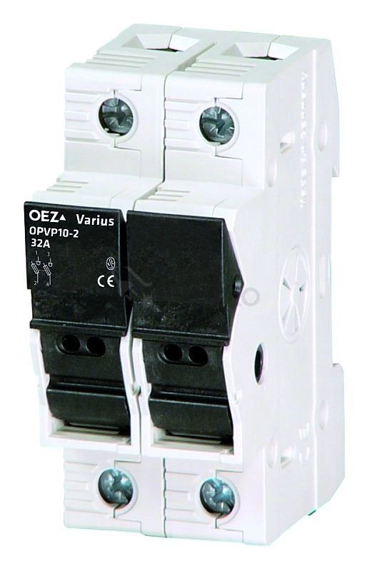 Obrázek produktu Odpínač válcových pojistek OEZ OPVP10-2 10x38 2P 0