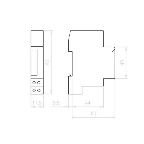 Spínací hodiny analogové EATON TSSD1NO 167389 denní