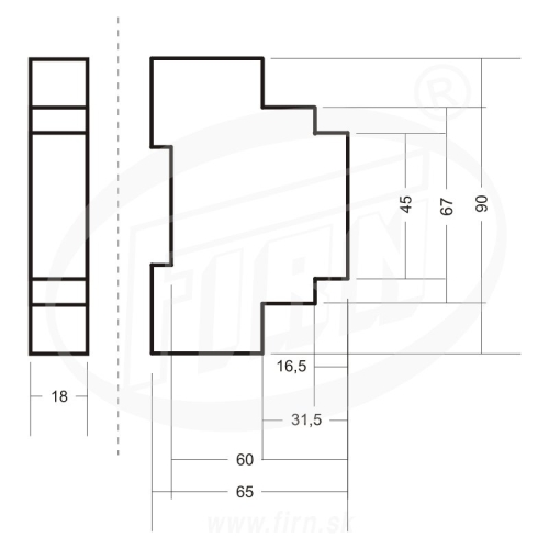 Soumrakový spínač AZ-112 s čidlem 1000912 (obrázek 4)