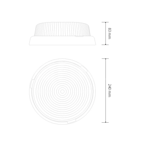 LED svítidlo Panlux Gentleman PN31200011 studená bílá 6000K s pohybovým čidlem (obrázek 4)