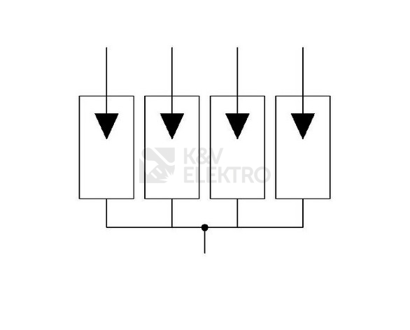 Obrázek produktu Svodič přepětí B+C EATON SPBT12-280/4 158331 2