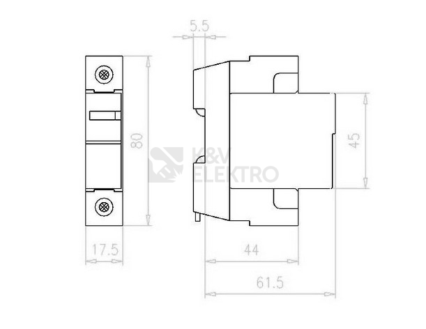 Obrázek produktu Svodič přepětí B+C EATON SPBT12-280/1 158306 1