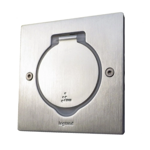 Kryt Legrand 89700 PLATINUM IP44 2M nerez čtverec