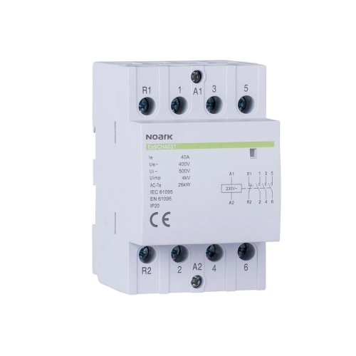 Stykač instalační NOARK Ex9CH63 40 220/230V 63A 4NO 102427 (obrázek 3)