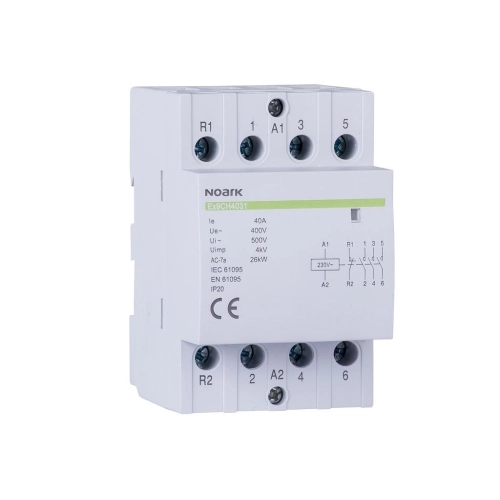 Instalační stykač NOARK Ex9CH40 40 220/230V 40A 4NO 102420