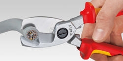 Obrázek produktu  Kabelové nůžky Knipex 95 16 200 do VDE 1000V 200mm do průměru 20mm nebo 70mm2 1