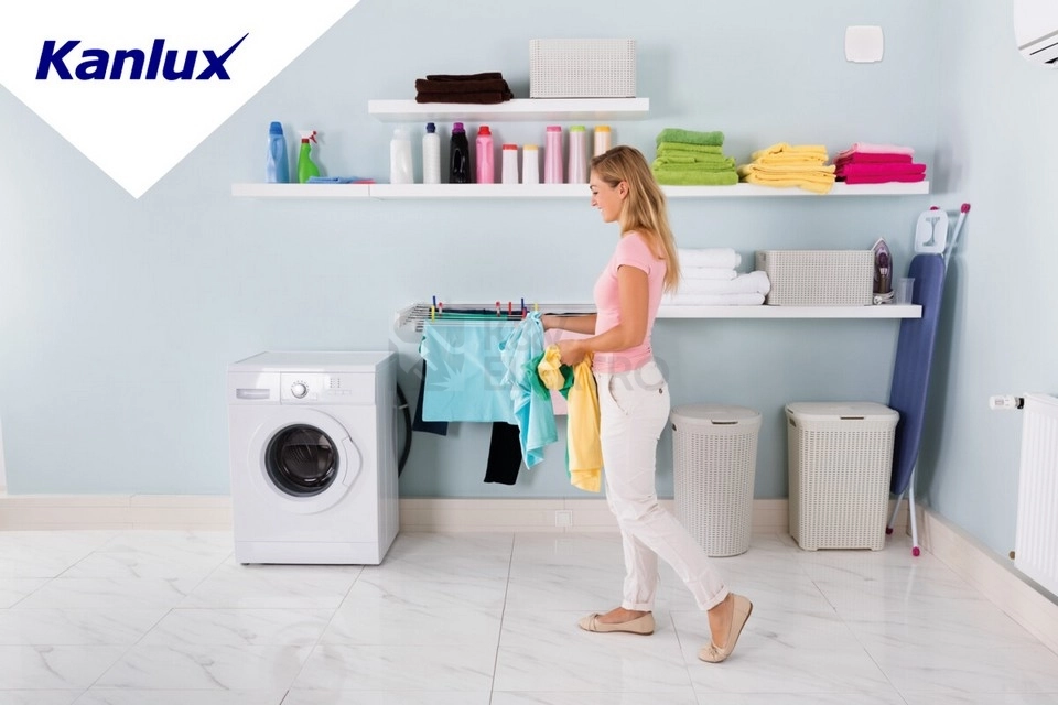 Obrázek produktu Axiální koupelnový ventilátor Kanlux CYKLON EOL F100 B-W 70975 bílá 2