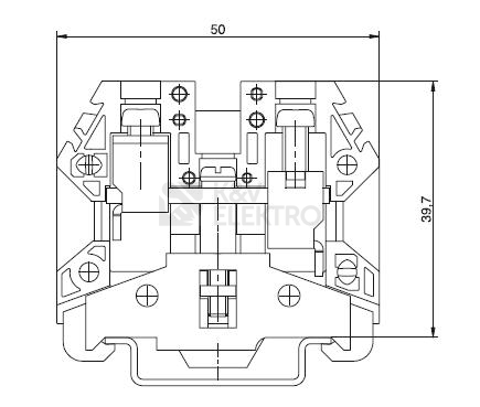 Obrázek produktu Svorka Elektro Bečov RSA PE 10 A A551231 1
