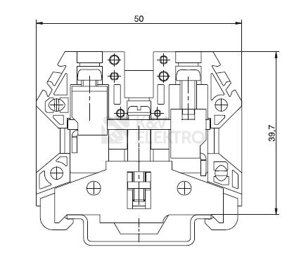 Obrázek produktu Svorka Elektro Bečov RSA PE 10 A A551231 1