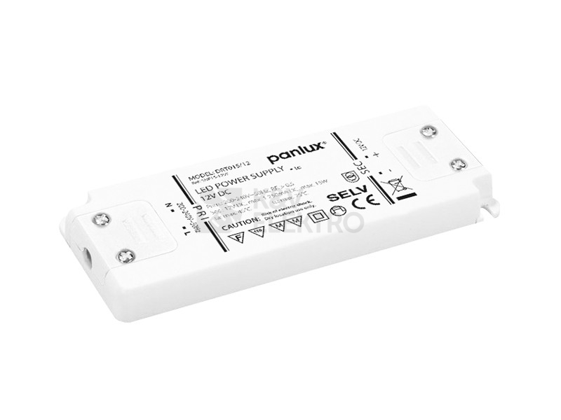 Obrázek produktu LED napájecí zdroj Panlux DRT015/12 15W 12VDC 0