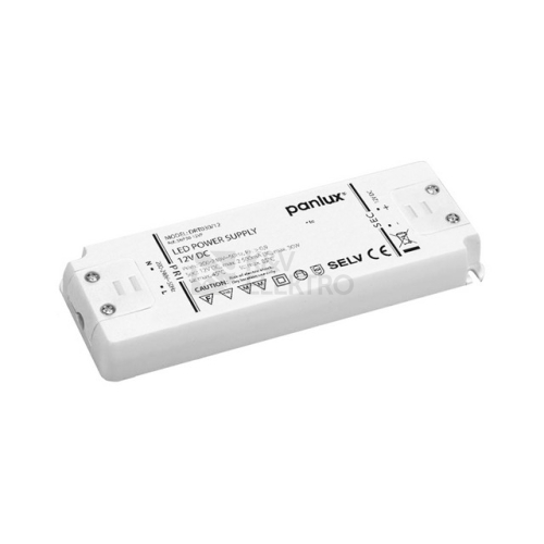 LED napájecí zdroj Panlux DRT030/12 30W 12VDC