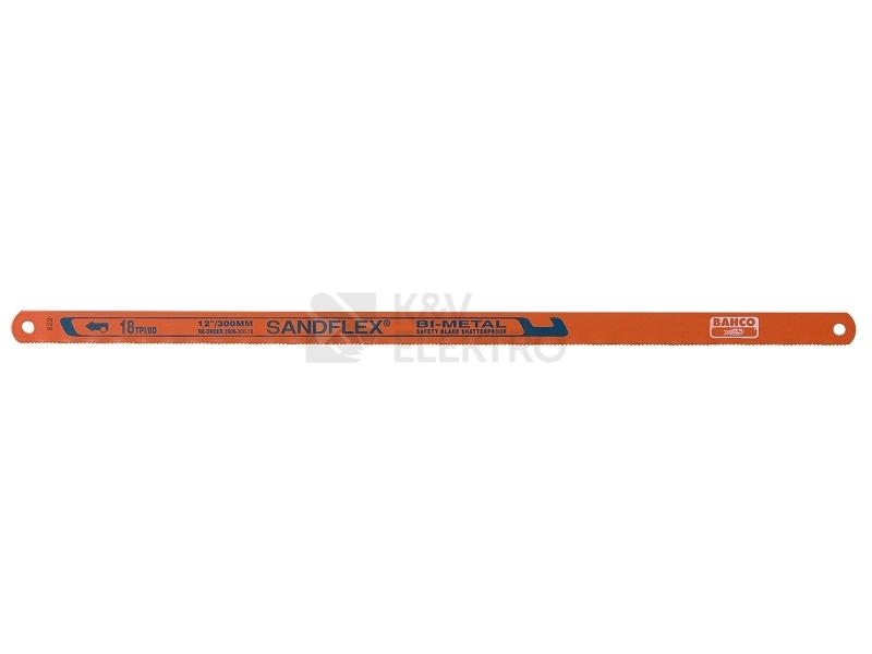 Obrázek produktu Bahco SANDFLEX pilový list na kov 300mm 3906-300-24 0