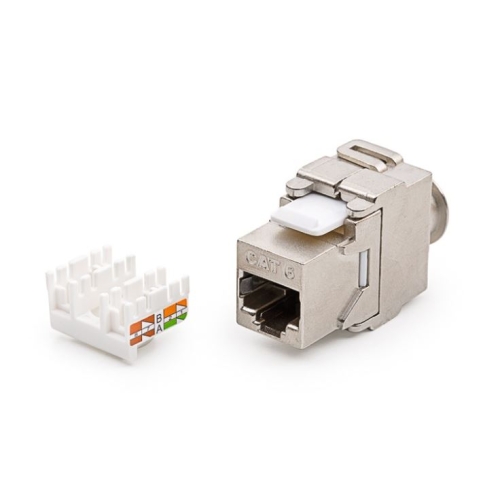 Levně Konektor keystone Keline KEJ-C6-S-TL RJ45 Cat.6 STP beznástrojový