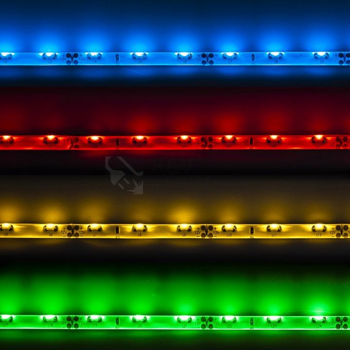 Obrázek produktu LED pásek McLED červená 4,8W/m 12V š=8mm IP20 ML-121.331.10.0  (5m) 4