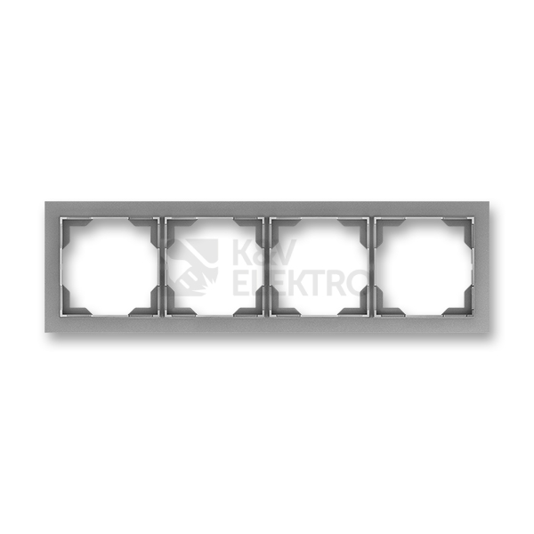 Obrázek produktu ABB Neo Tech čtyřrámeček ocelová 3901M-A00140 36 0