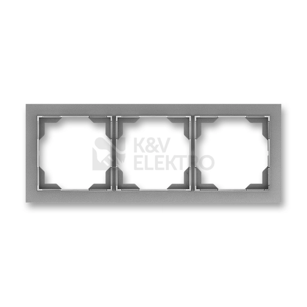 Obrázek produktu ABB Neo Tech trojrámeček ocelová 3901M-A00130 36 0