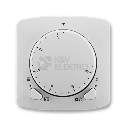 ABB Tango termostat otočný 3292A-A10101 S šedá