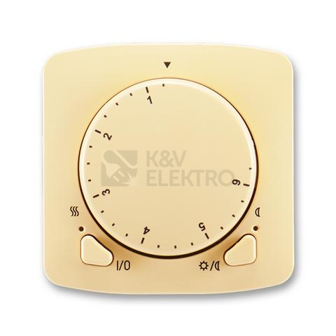 Obrázek produktu ABB Tango termostat otočný 3292A-A10101 D béžová 0
