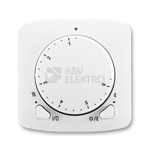 Obrázek produktu ABB Tango termostat otočný 3292A-A10101 B bílá 0