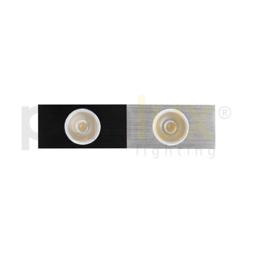 Dekorativní svítidlo LED Panlux VARIO V2/BT 2x3W 700mA černo-stříbrná (obrázek 6)
