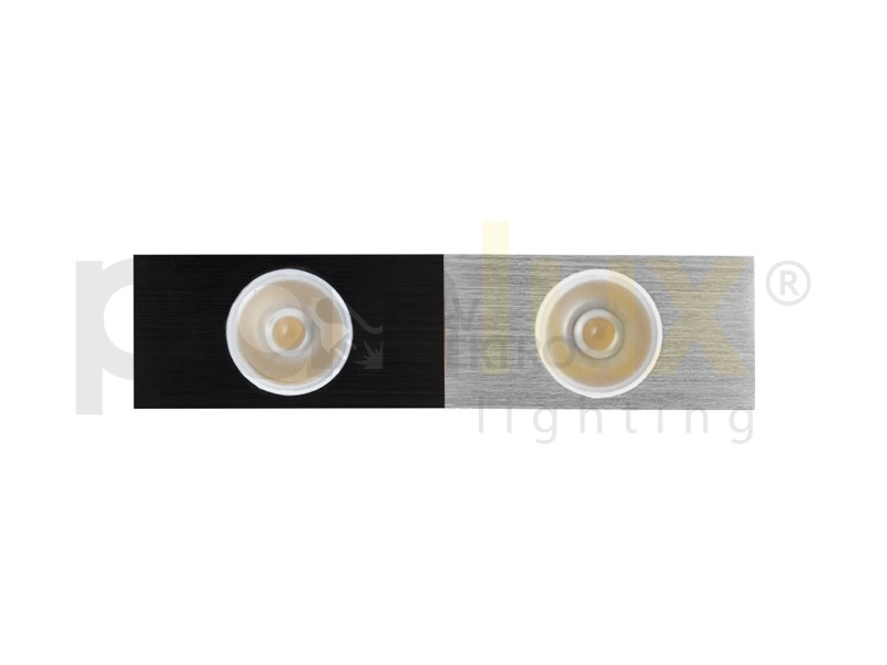 Obrázek produktu  Dekorativní svítidlo LED Panlux VARIO V2/BT 2x3W 700mA černo-stříbrná 3