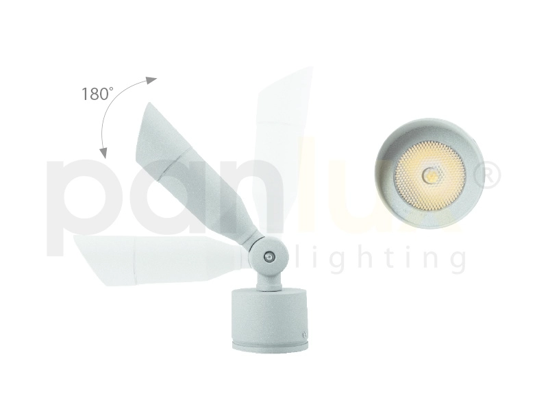 Obrázek produktu Zahradní LED svítidlo Panlux OKN-1LED/S 1W IP54 studená bílá 6000K 3