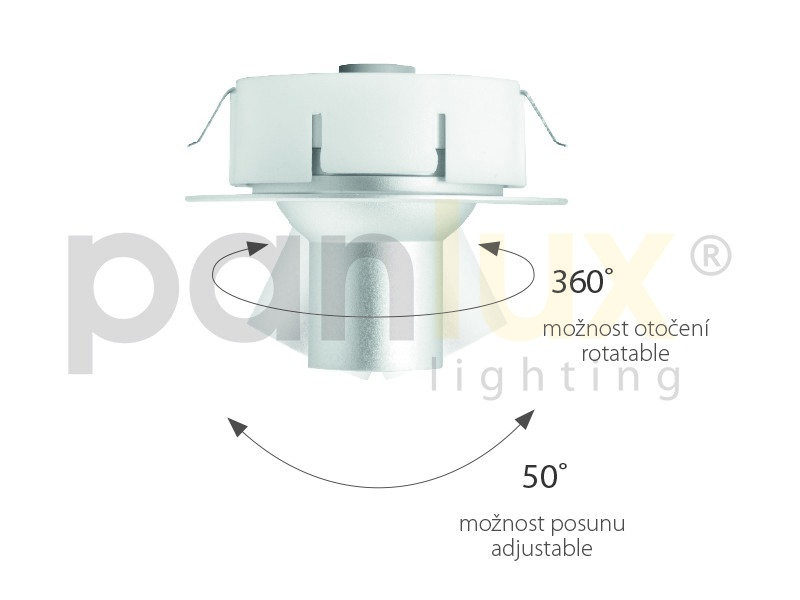 Obrázek produktu Svítidlo Panlux PICCO P1/CBS 1,8W CERNA CW studená bílá 6000K 2