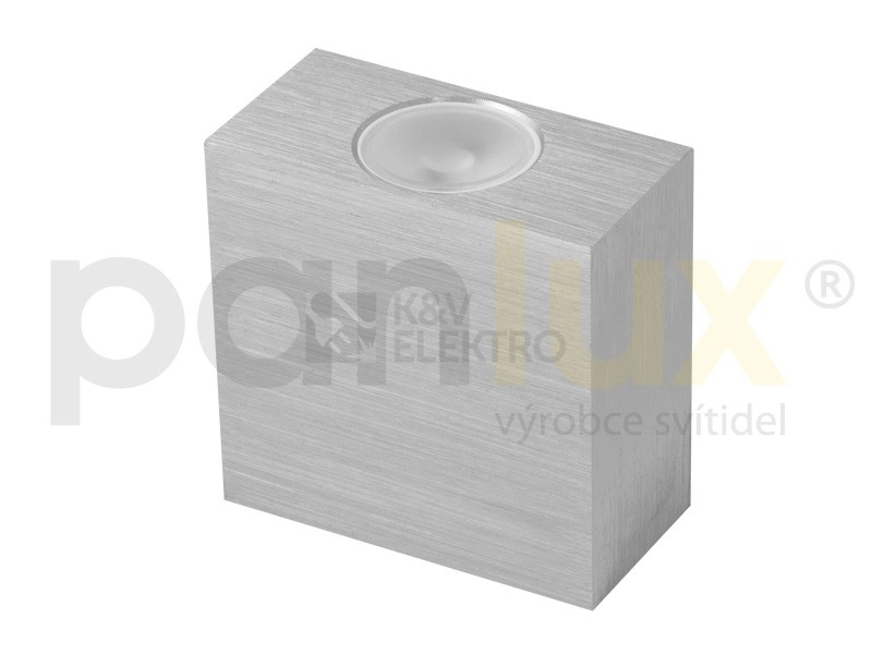 Obrázek produktu Dekorativní LED svítidlo Panlux V1/NBT stříbrná 3W teplá bílá 3000K 3