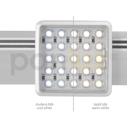 Nábytkové LED svítidlo Panlux MAYOR BL0901/S 24V studená bílá