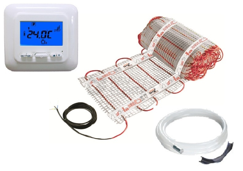 Obrázek produktu Topná rohož K&V thermo Comfort KIT 6,0 (900W) jeden studený konec 0