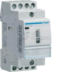 Obrázek produktu INST. STYKAC ERC418 16A/230V 2NO+2NC 0