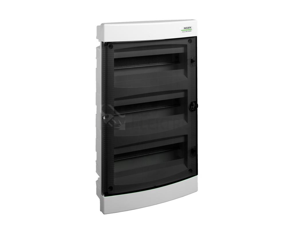 Obrázek produktu Rozvodnice pod omítku NOARK PNF 36T průhledné dveře 101516 0