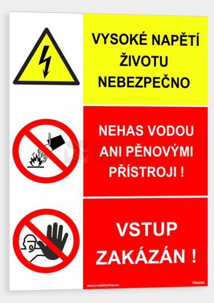 Obrázek produktu Samolepka, Sdružená tabulka, 205x205mm 0